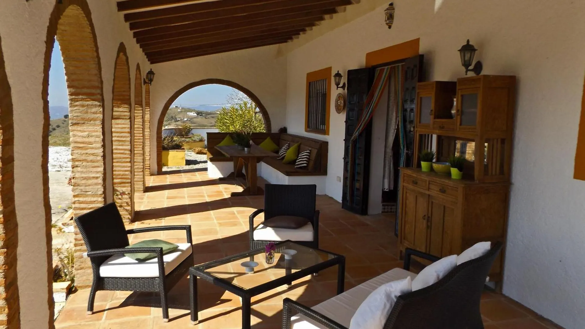 Casa Siete Arcos Villa Mit Ueberdachter Terrasse Sedella Holiday home