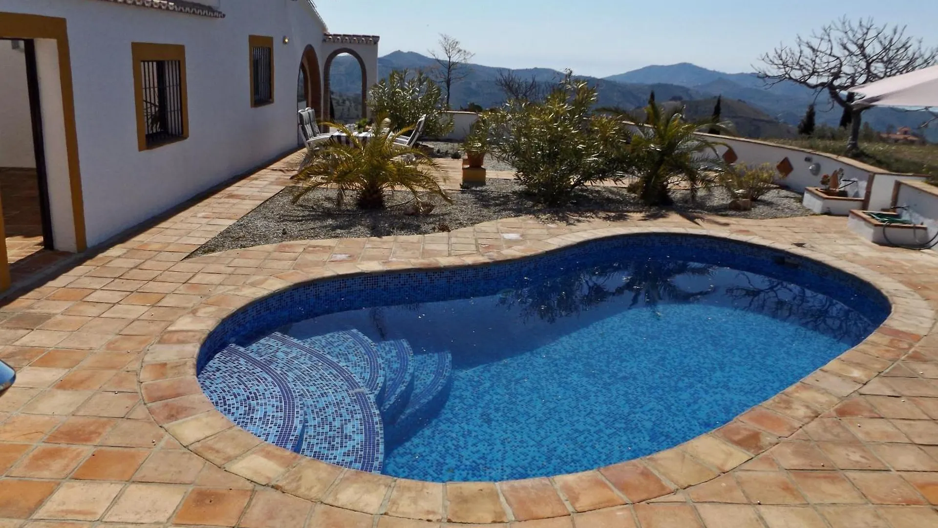 Casa Siete Arcos Villa Mit Ueberdachter Terrasse Sedella 0*,
